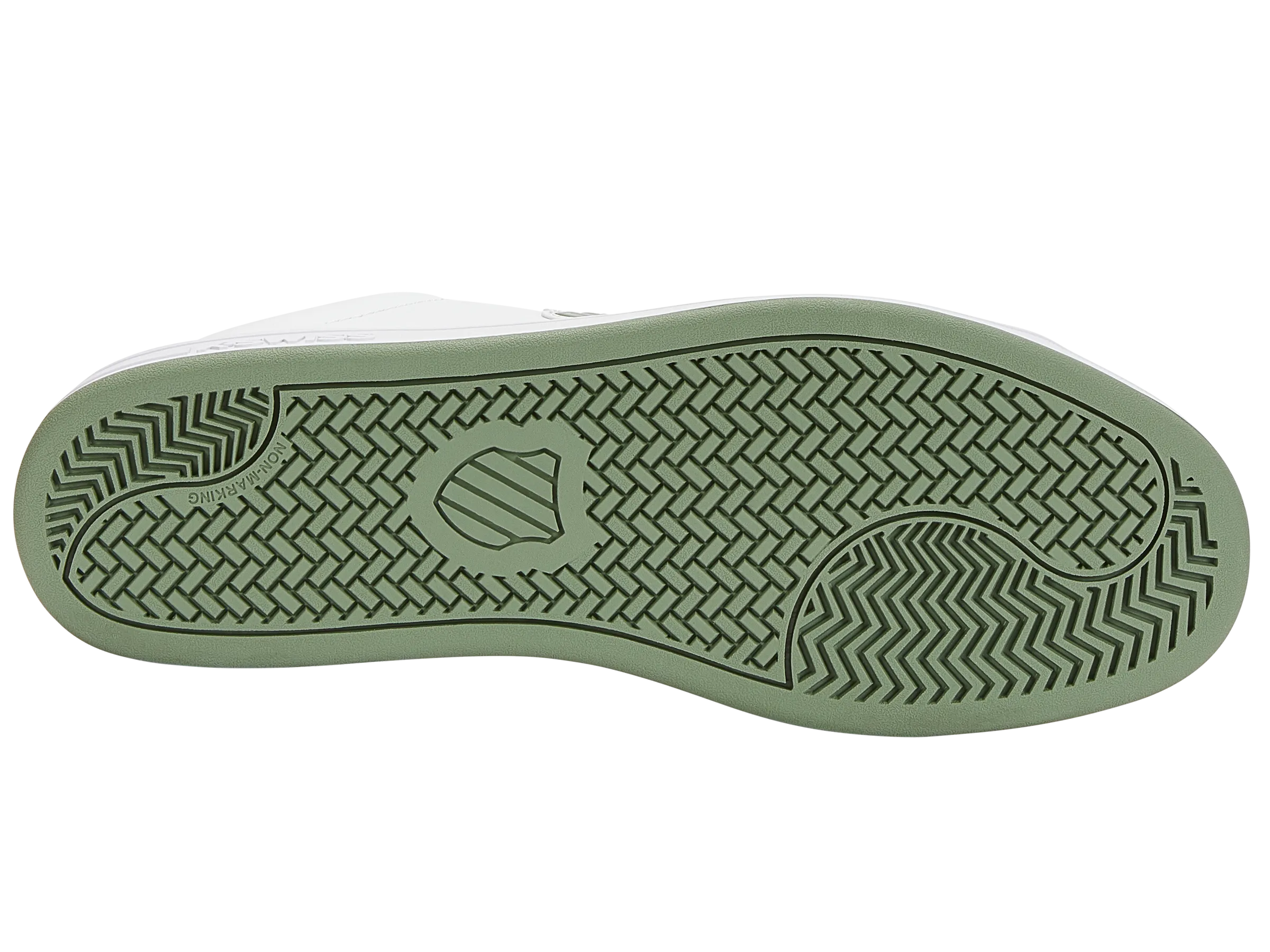06599-148-M | COURT SHIELD | WHITE/LODEN FROST/NEUTRAL GRAY
