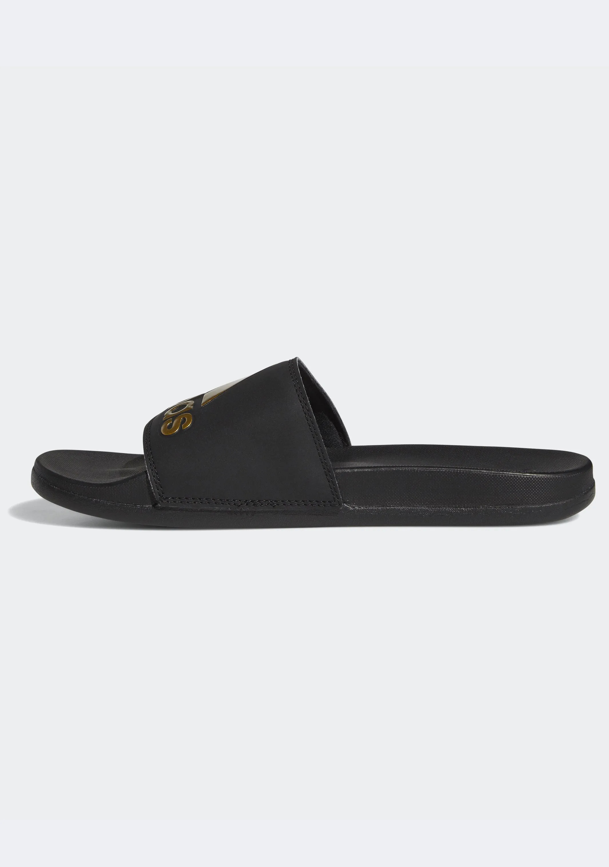 Adidas Men??s Adilette Comfort Slide Black/Gold