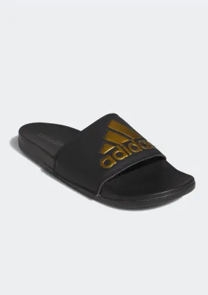 Adidas Men??s Adilette Comfort Slide Black/Gold
