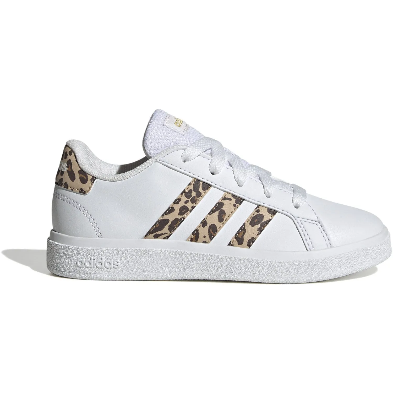 adidas Originals Ftwr White/Magic Beige/Matte Gold Grand Court 2.0 K Sneakers