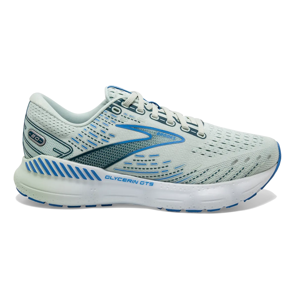 Brooks Glycerin GTS 20 - Blue Glass - Marina - Legion Blue