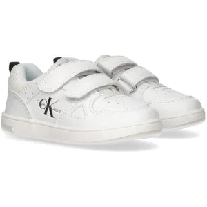 Calvin Klein Low Cut Velcro Sneaker White