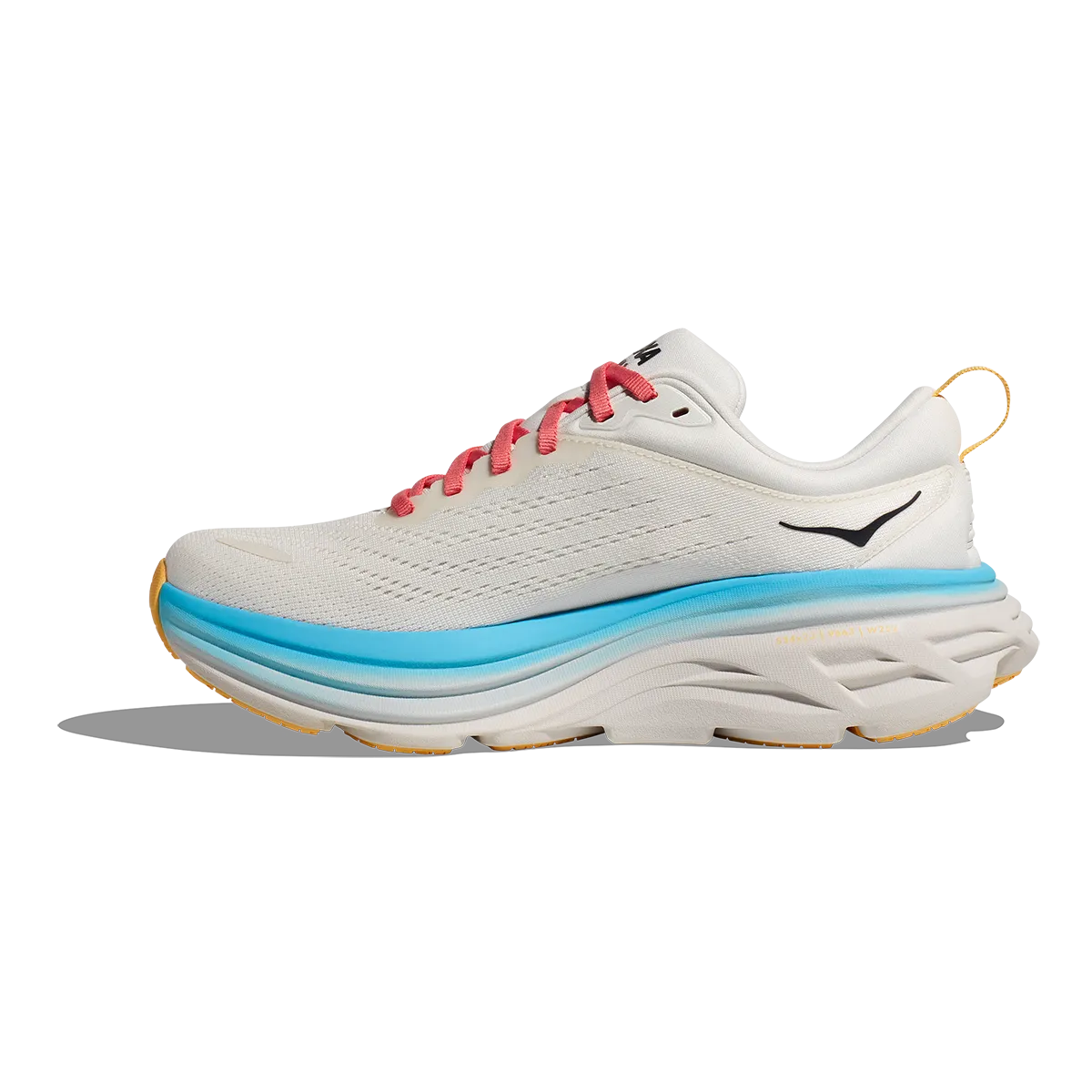 Hoka Bondi 8 - Blanc de Blanc - Swim Day