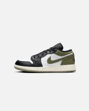 Jordan Kids' Air Jordan 1 Low (GS) Black/White