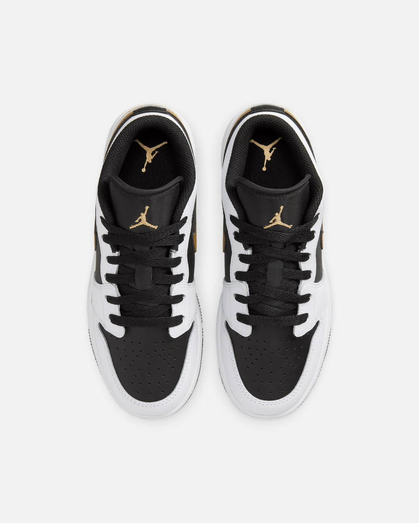 Jordan Kids' Air Jordan 1 Low (GS) White/Metallic