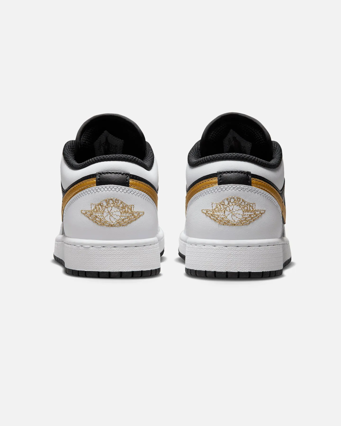 Jordan Kids' Air Jordan 1 Low (GS) White/Metallic