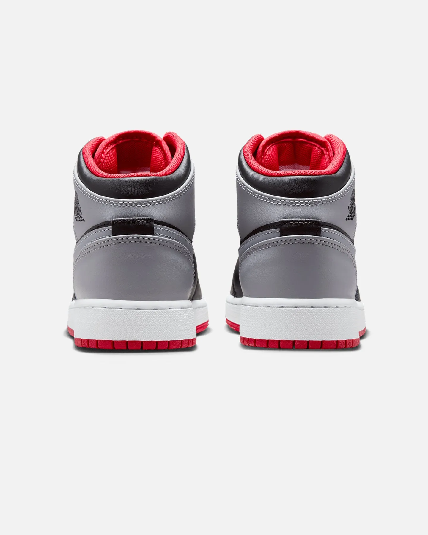 Jordan Kids' Air Jordan 1 Mid (GS) Black/Cement Grey