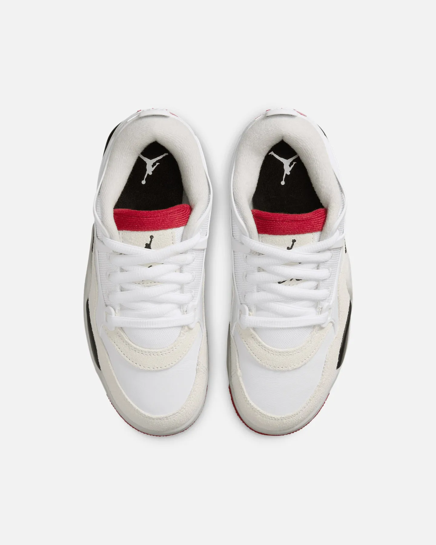 Jordan Kids' Air Jordan 4 RM (GS) White/Varsity Red