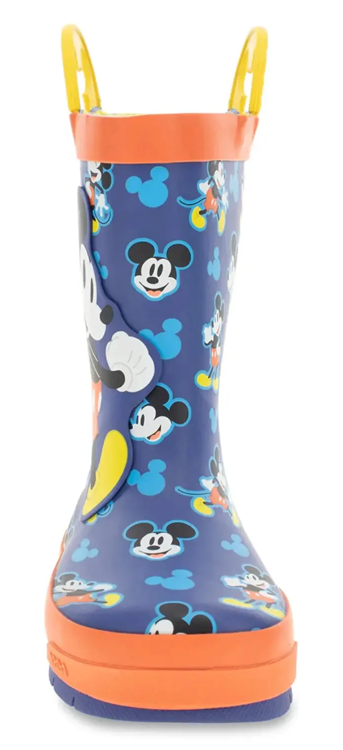 Kids Mickey Musketeer Rain Boot  Disney Magic for Rainy Days