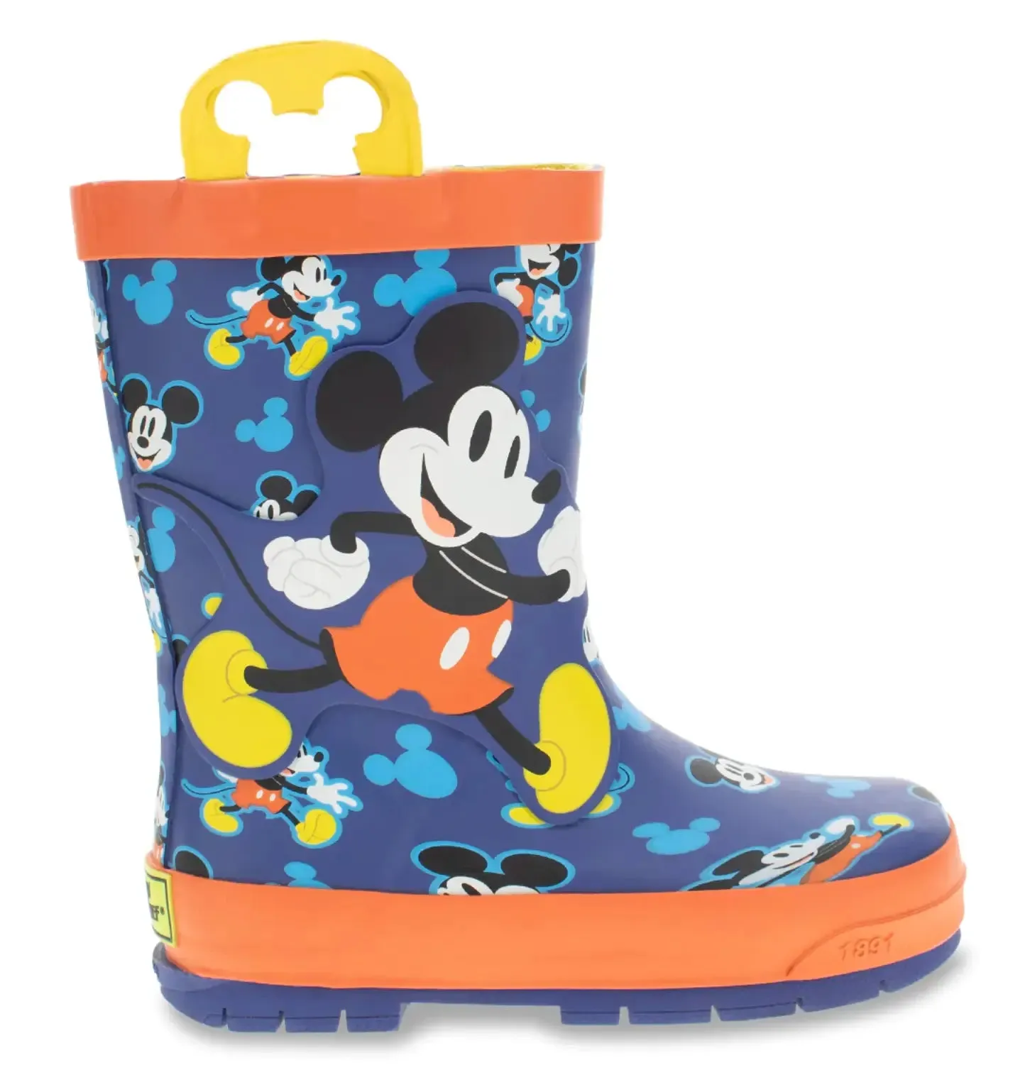Kids Mickey Musketeer Rain Boot  Disney Magic for Rainy Days