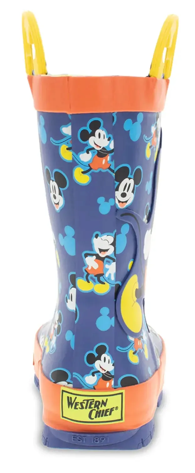 Kids Mickey Musketeer Rain Boot  Disney Magic for Rainy Days