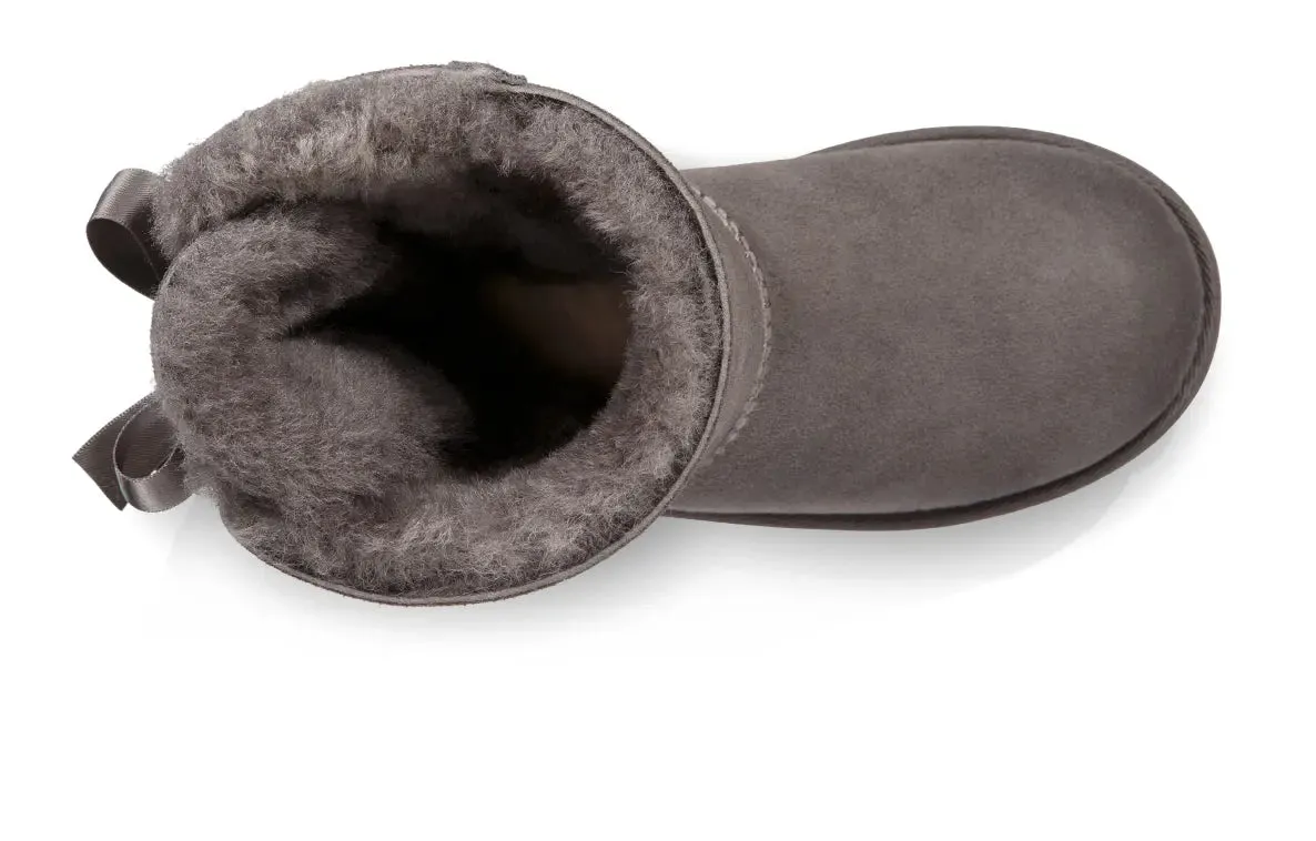 Kids UGG Bailey Bow II  Cozy Sheepskin Boot with a Feminine Touch