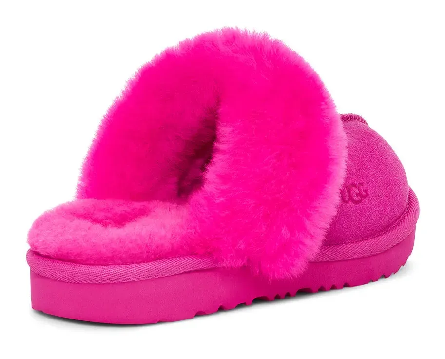 Kids UGG Cozy II  Soft & Fluffy Slip-On Slipper for Indoor & Outdoor Wear