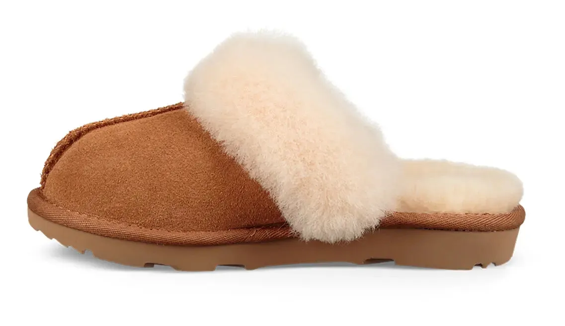 Kids UGG Cozy II  Soft & Fluffy Slip-On Slipper for Indoor & Outdoor Wear