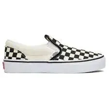 Kids Vans Classic Slip-On (Checkerboard)  Iconic Style & Easy Comfort