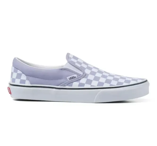 Kids Vans Classic Slip-On (Checkerboard)  Iconic Style & Easy Comfort