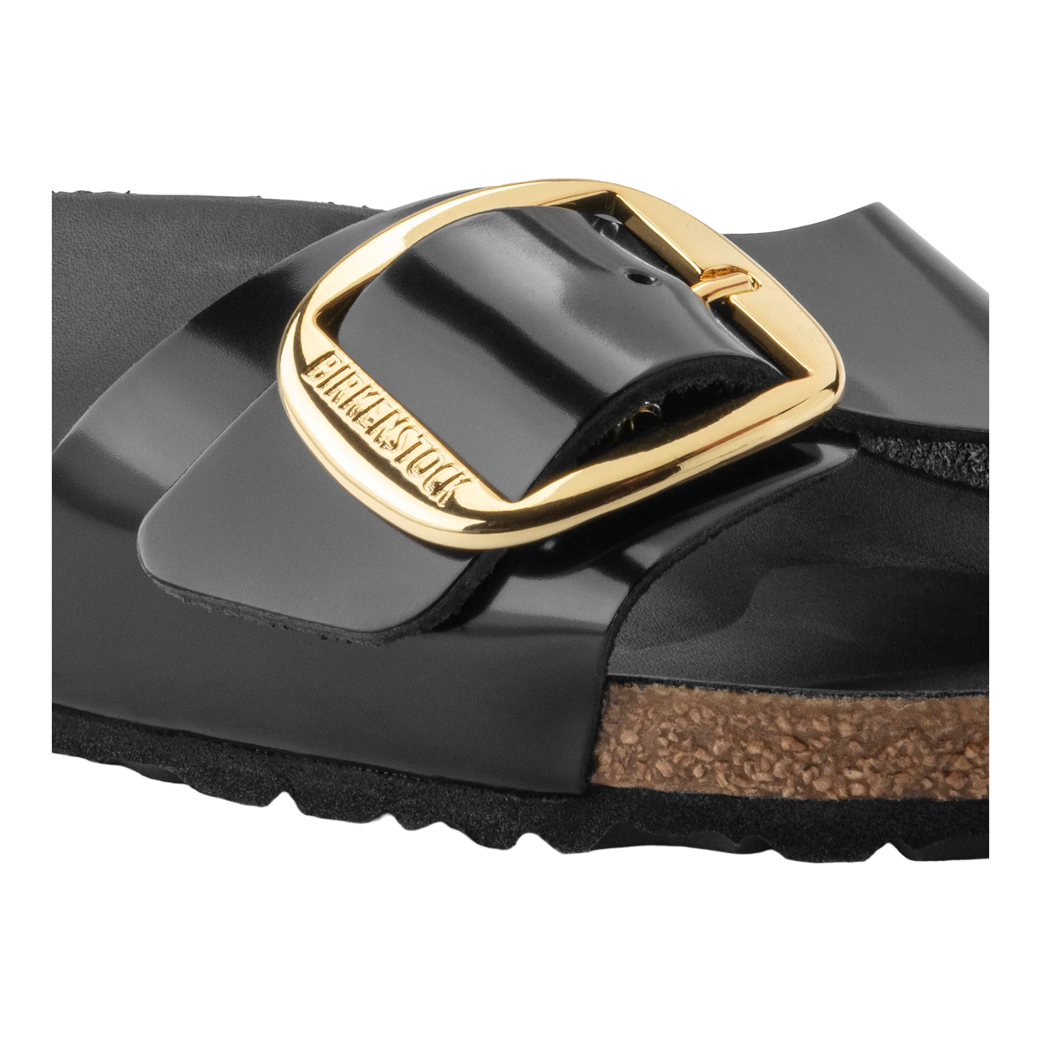 Madrid Big Buckle Patent Leather