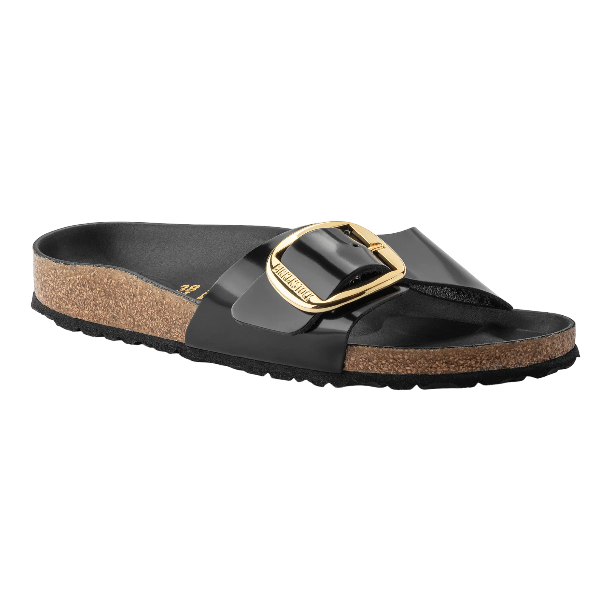 Madrid Big Buckle Patent Leather
