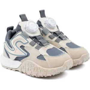 Mikk-Line Faded Denim Sneakers With Spin