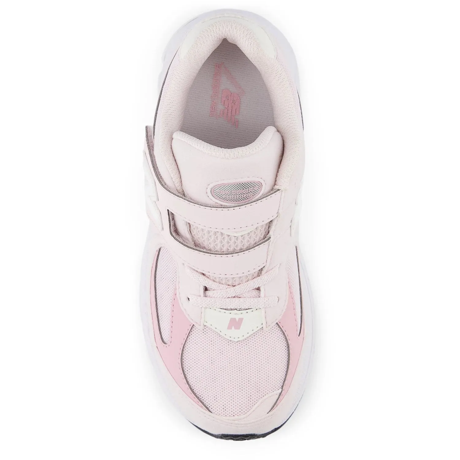New Balance Pink Granite 2002 Kids Hook & Loop Sneakers