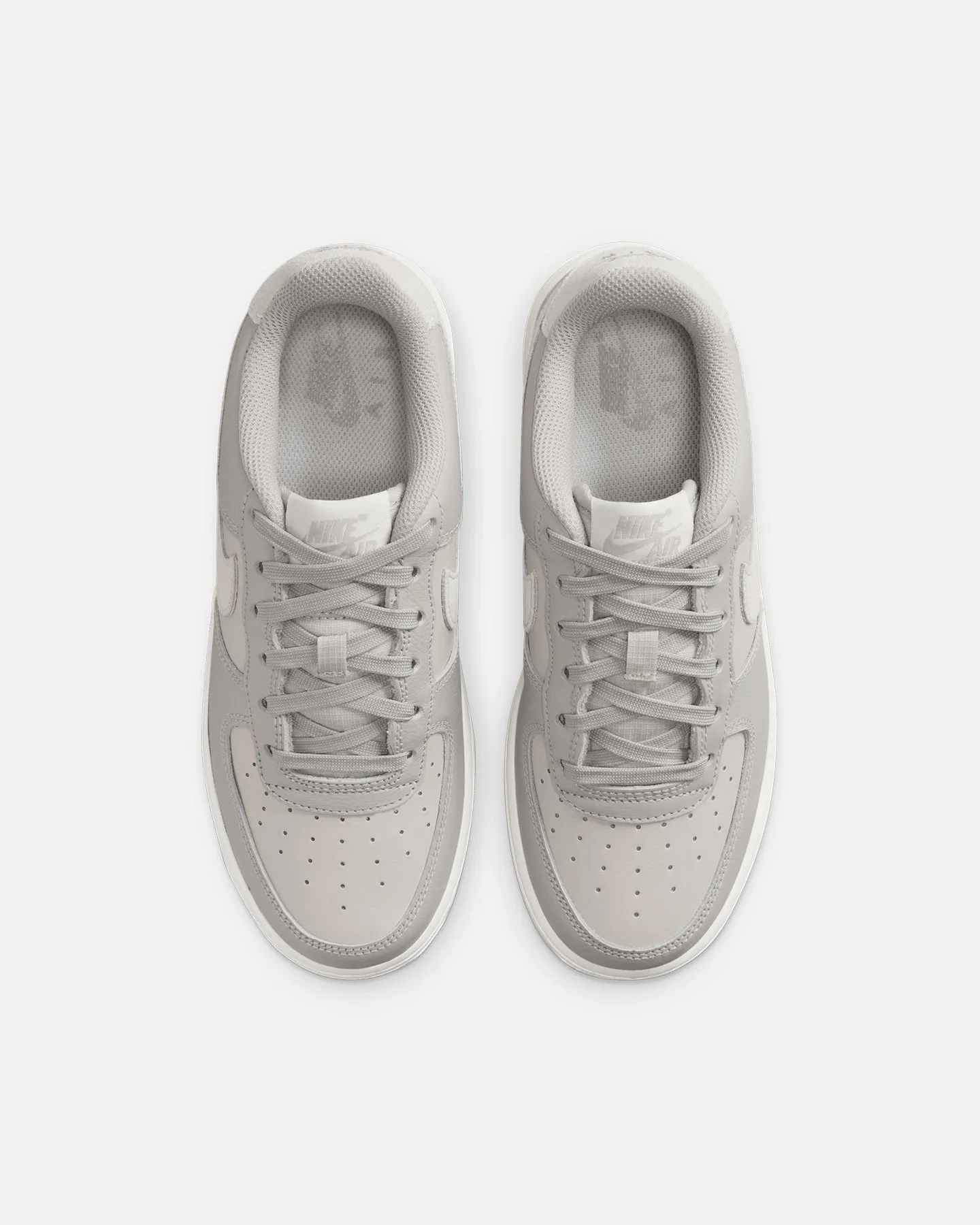 Nike Kids' Air Force 1 LV8 Light Bone/Summit White