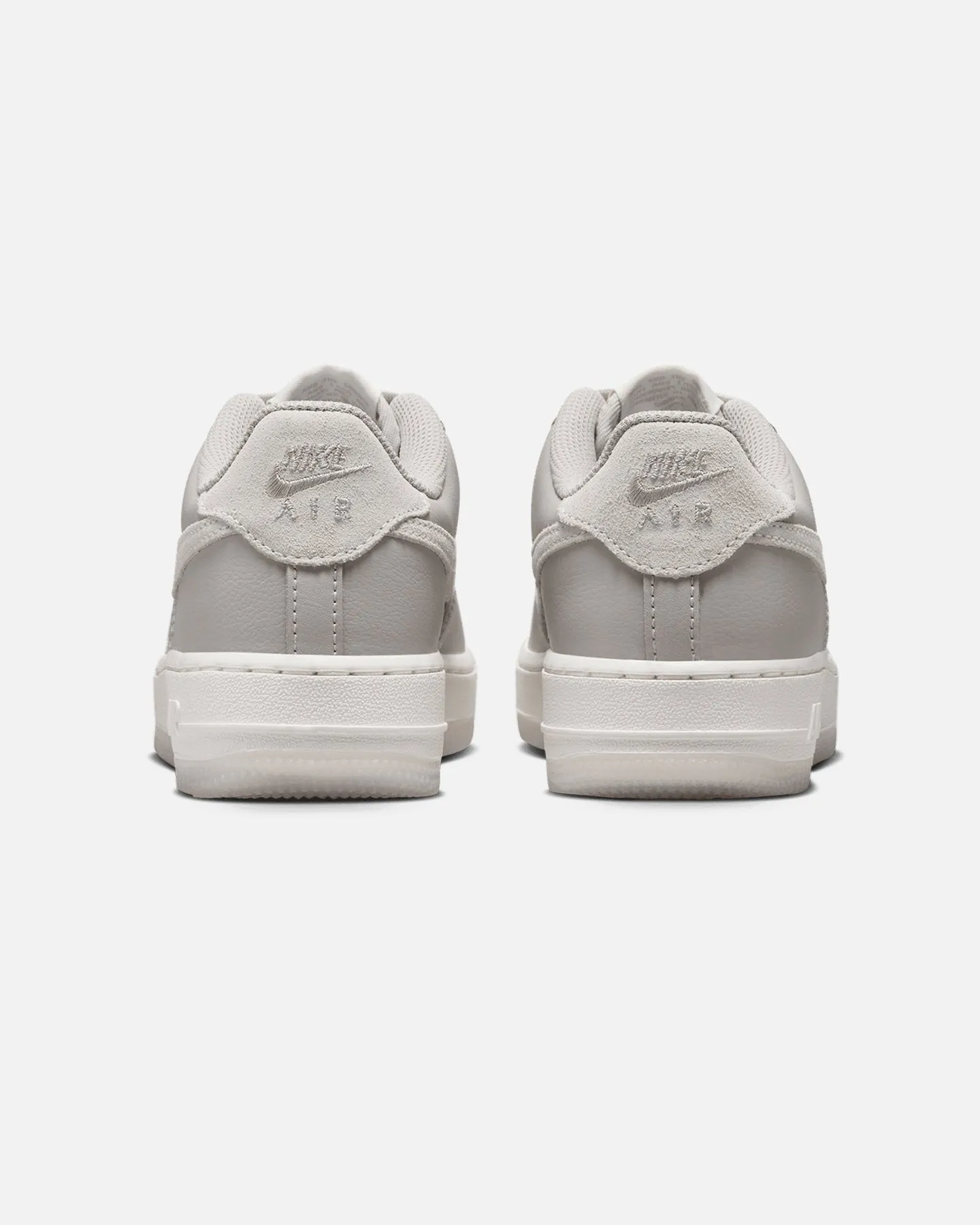 Nike Kids' Air Force 1 LV8 Light Bone/Summit White