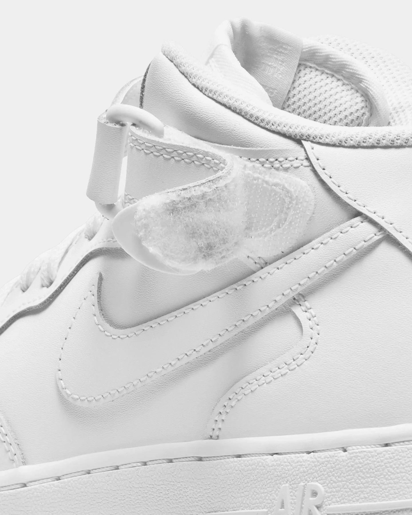 Nike Kids' Air Force 1 Mid LE (GS) White/White