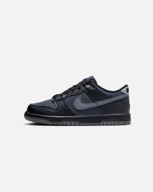 Nike Kids' Dunk Low (GS) Black/Smoke Grey