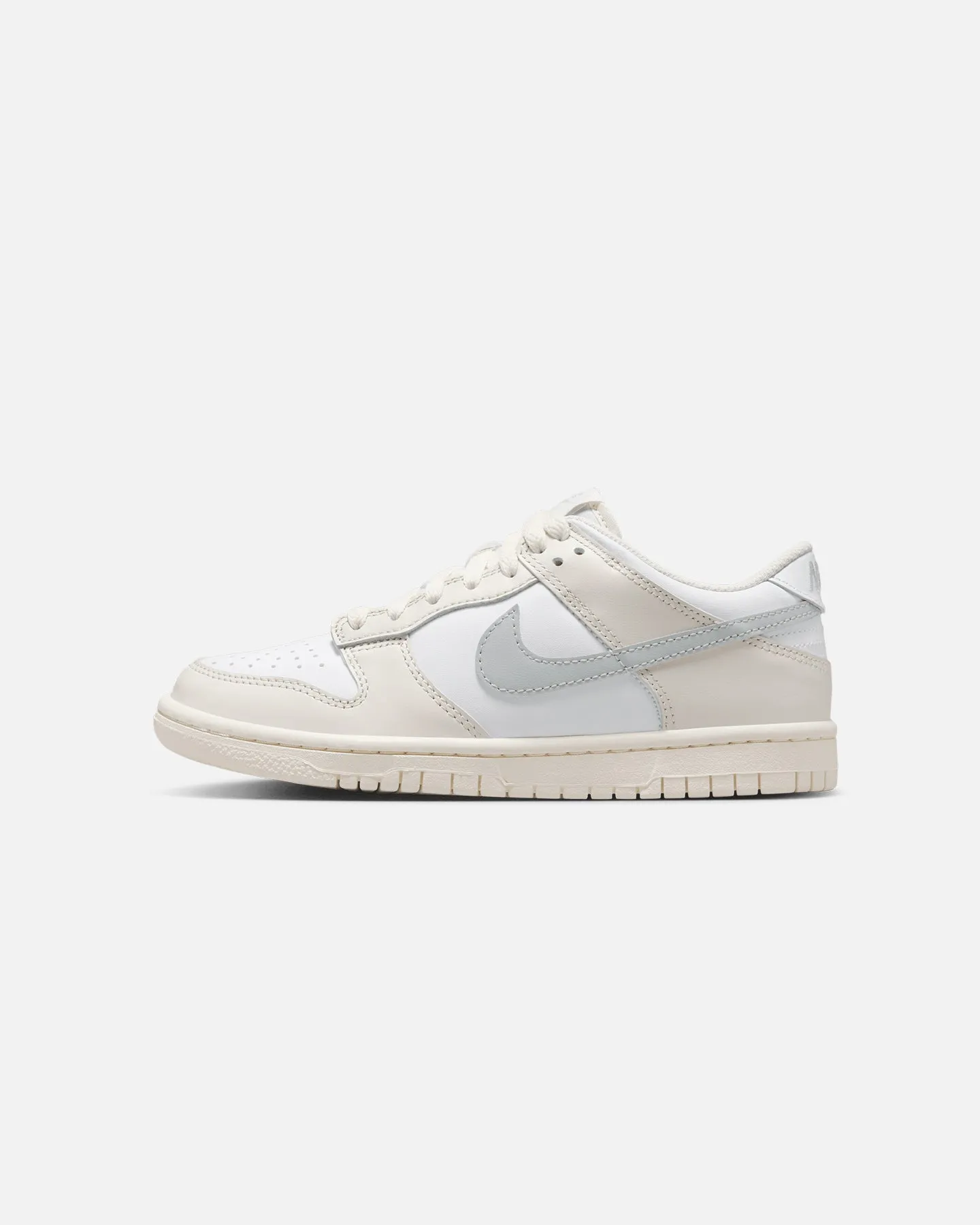 Nike Kids' Dunk Low (GS) White/Silver