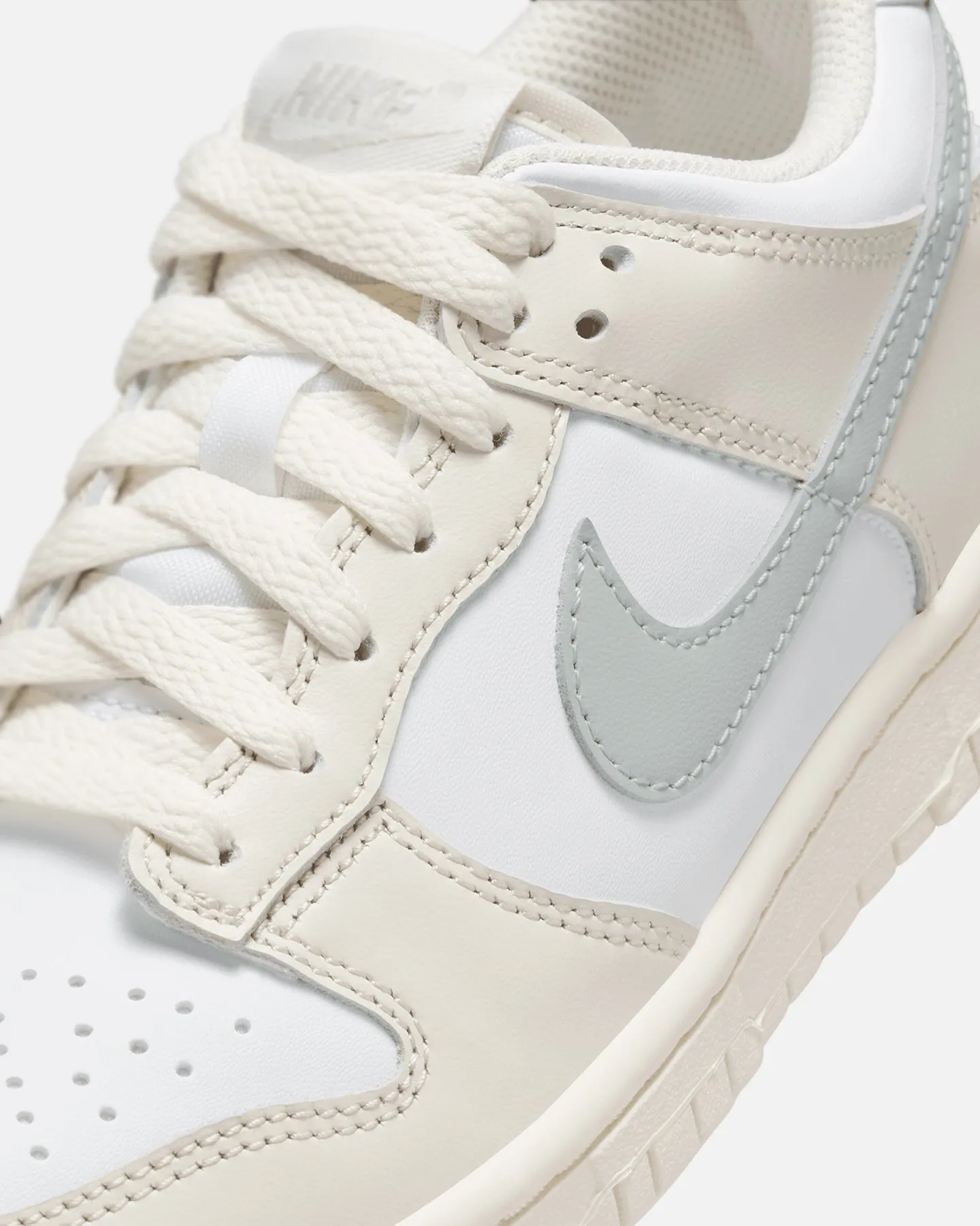 Nike Kids' Dunk Low (GS) White/Silver