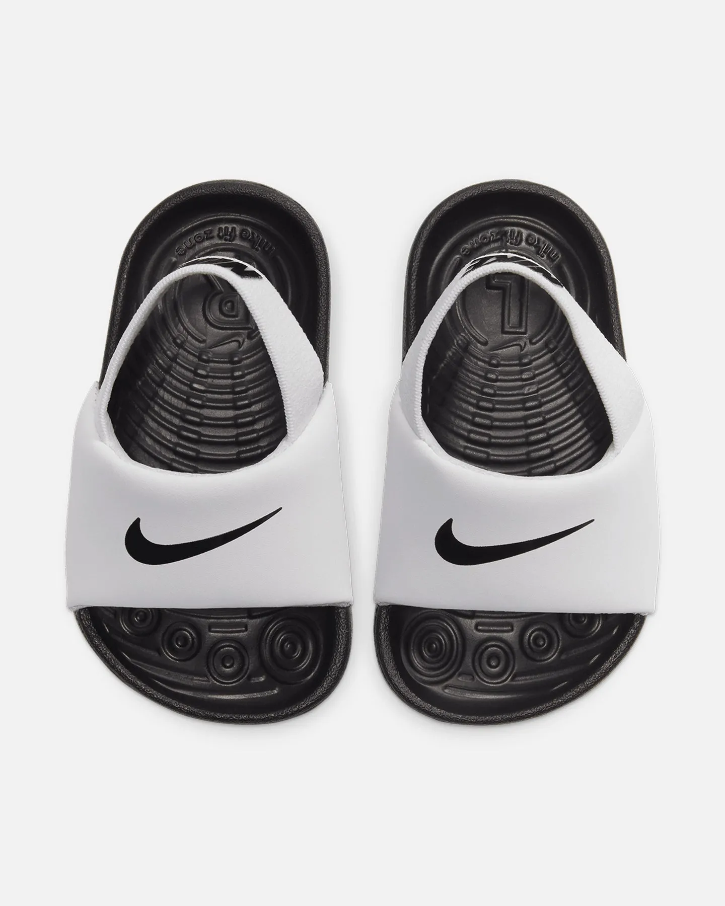 Nike Kids' Infant Kawa Slide White/Black
