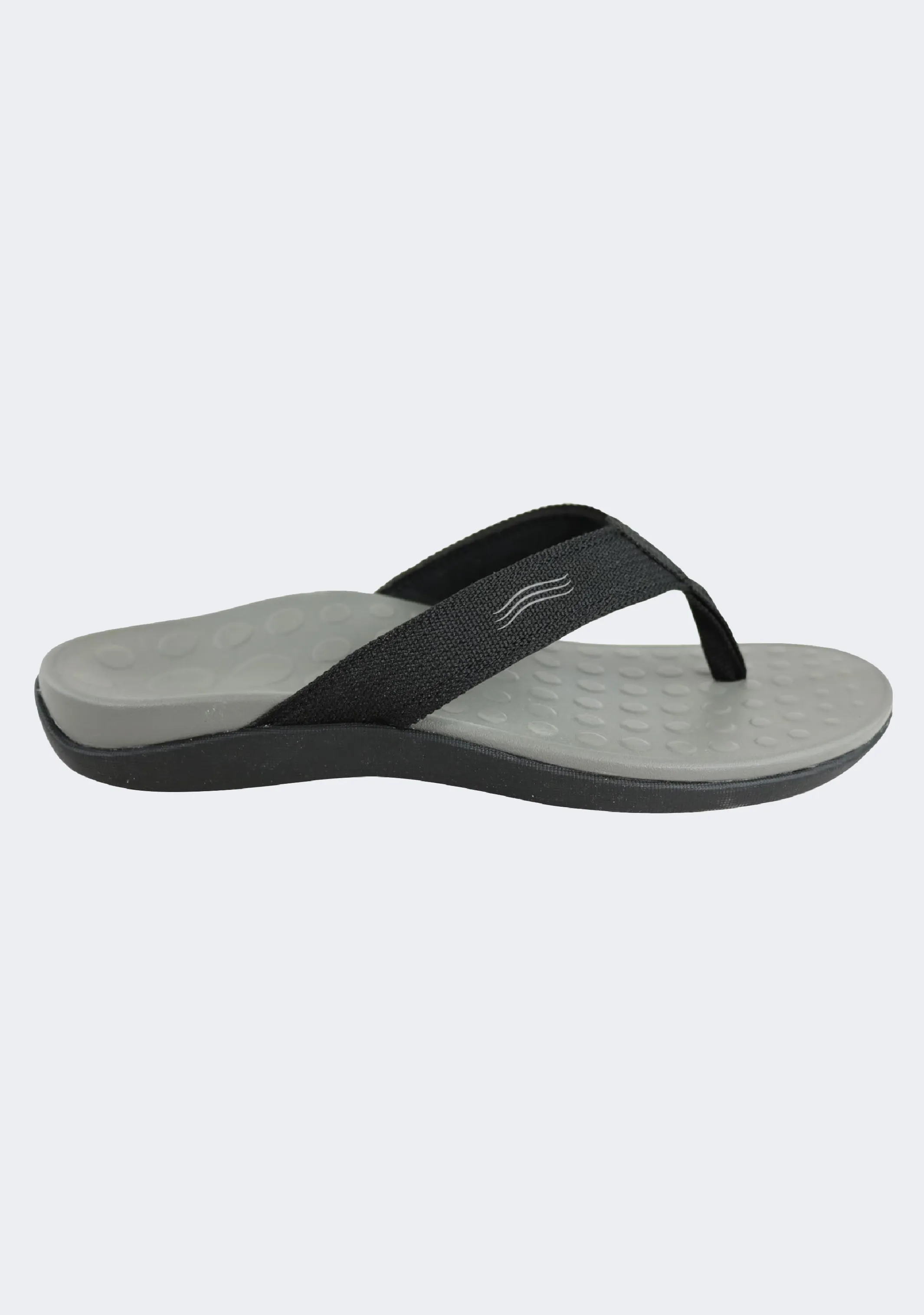 Orthaheel Women??s Wave II Thongs in Black