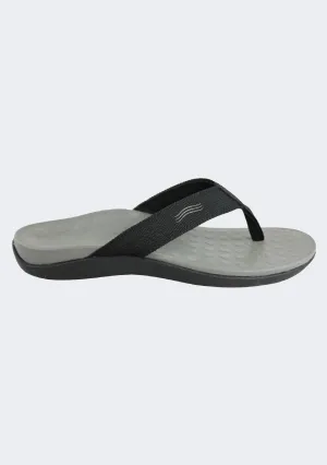 Orthaheel Women??s Wave II Thongs in Black
