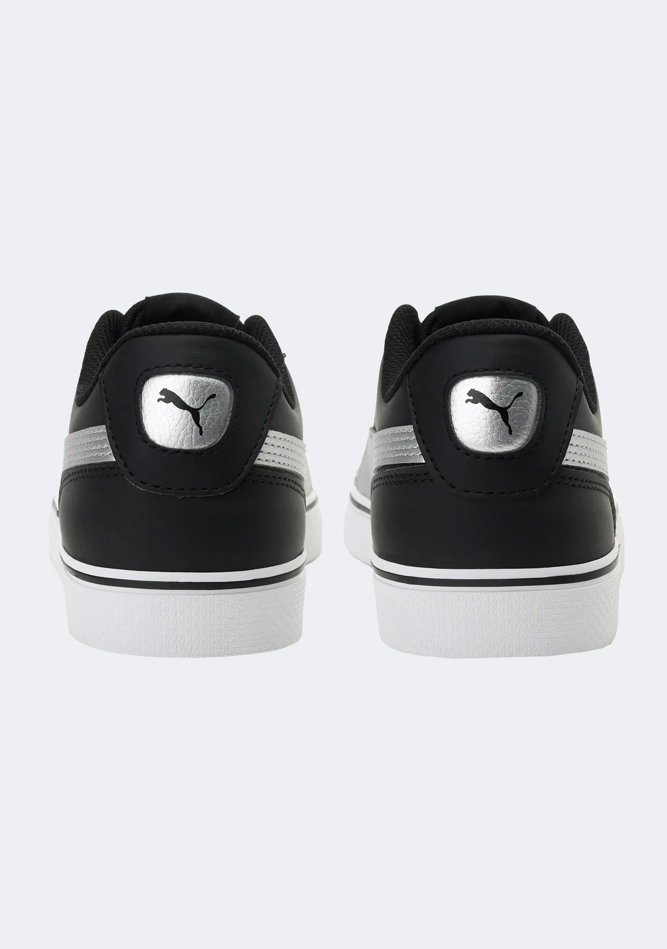 Puma Men??s Court Point VULC V2 Black Silver