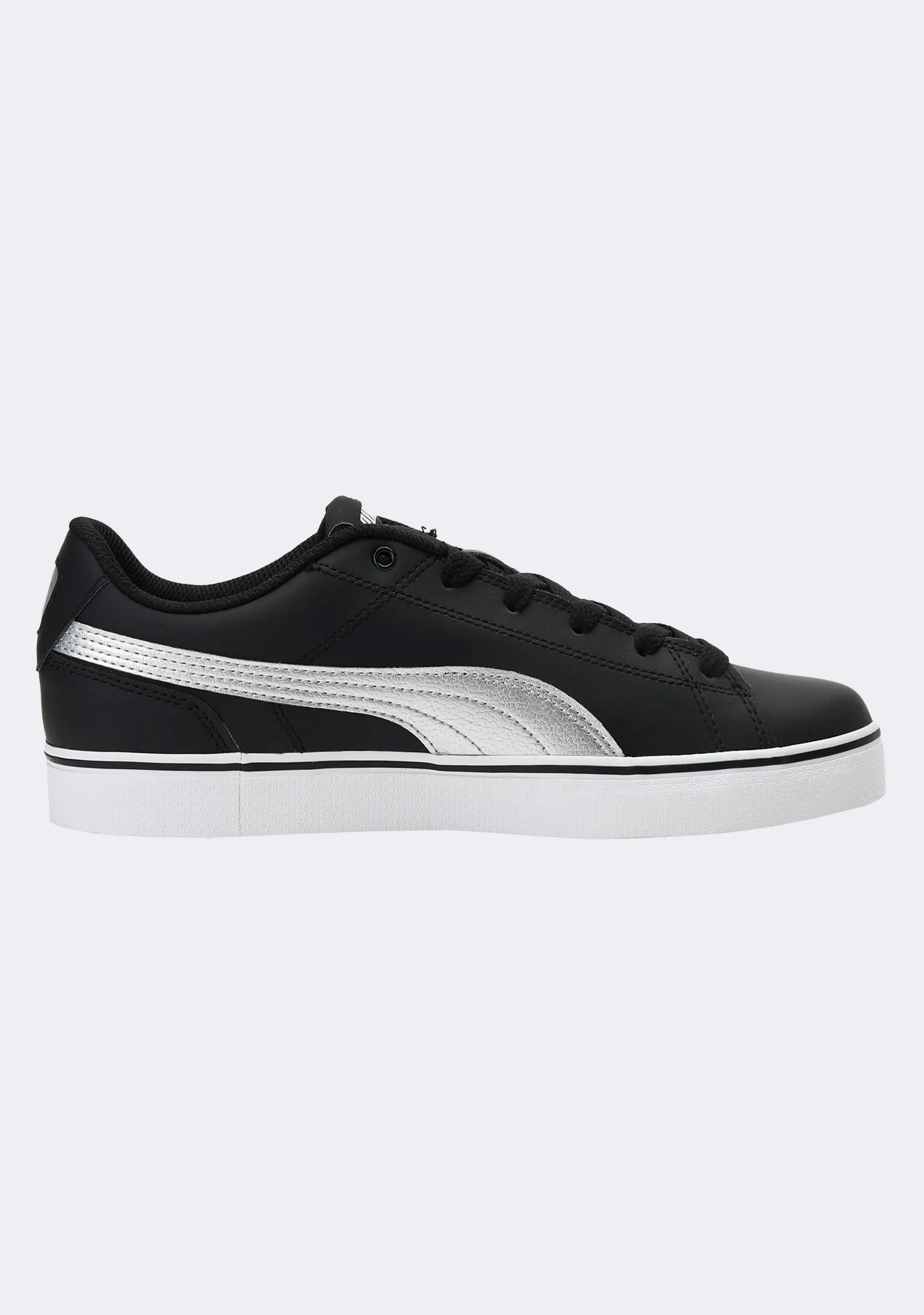Puma Men??s Court Point VULC V2 Black Silver