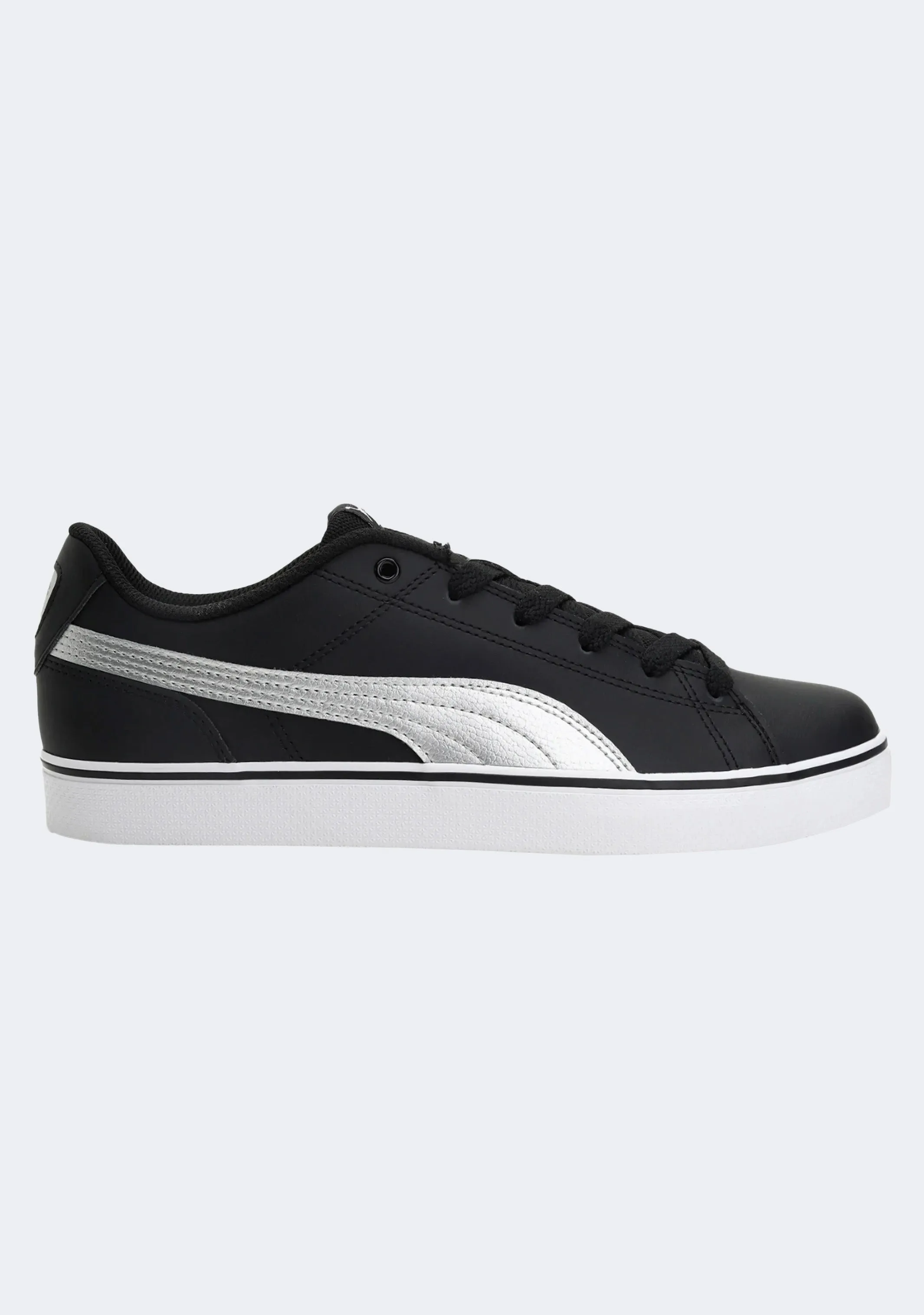 Puma Men??s Court Point VULC V2 Black Silver