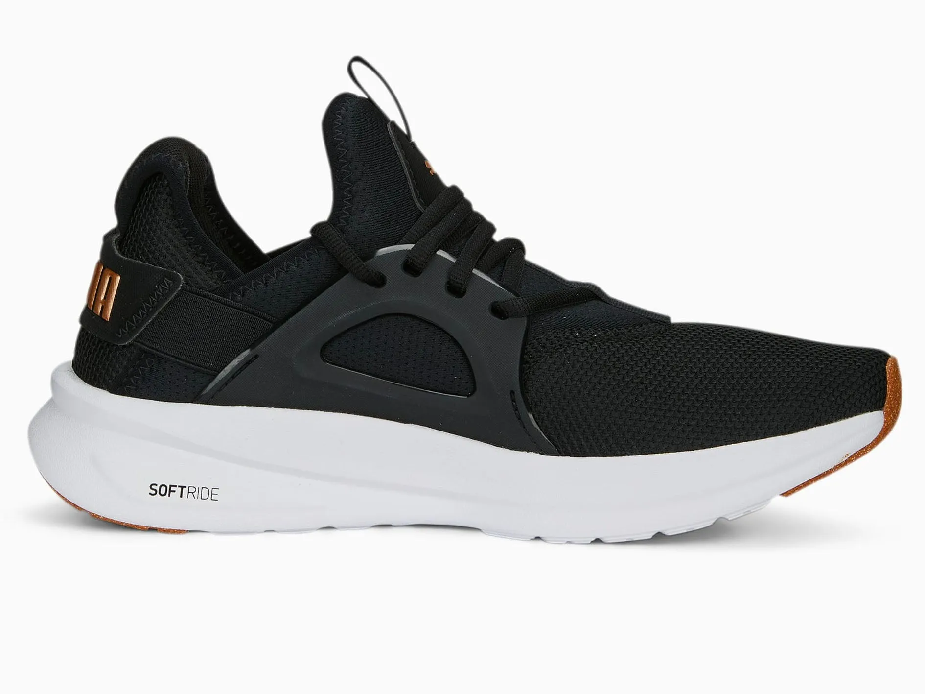 Puma Mens Softride Enzo EVO Better Runners Black/Gold <br> 378291 01