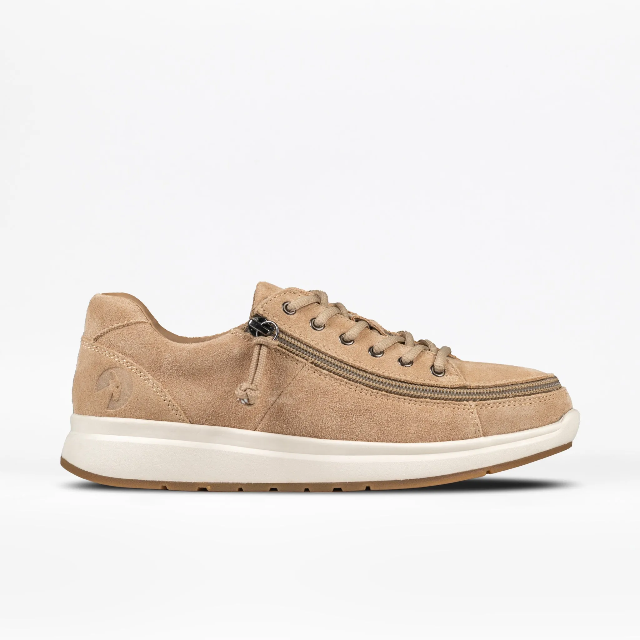 SALE - Women's Tan Suede BILLY Comfort Low