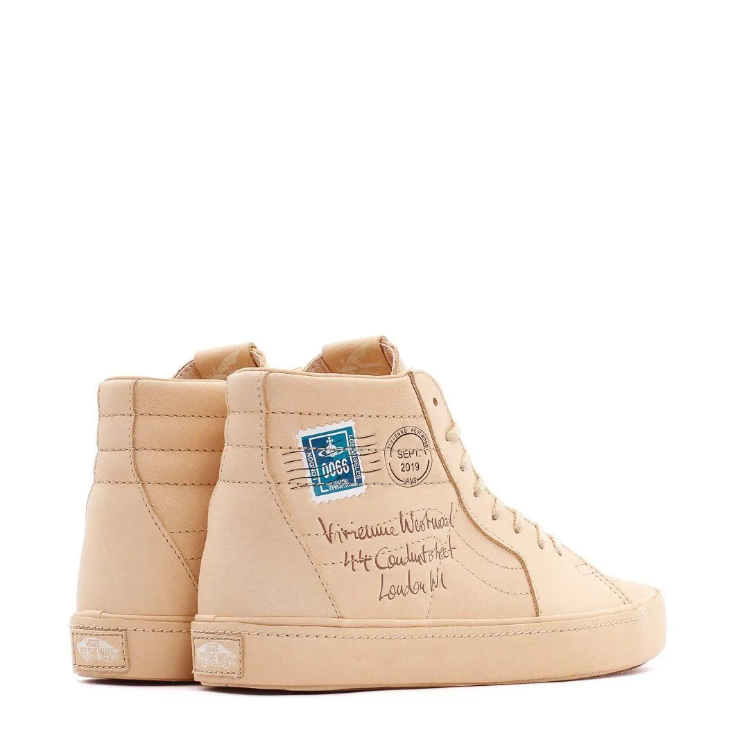 Vans UA SK8-Hi x Vivienne Westwood Letter Veggie Tan Men VN0A4BV6XKF