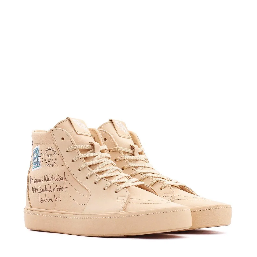 Vans UA SK8-Hi x Vivienne Westwood Letter Veggie Tan Men VN0A4BV6XKF