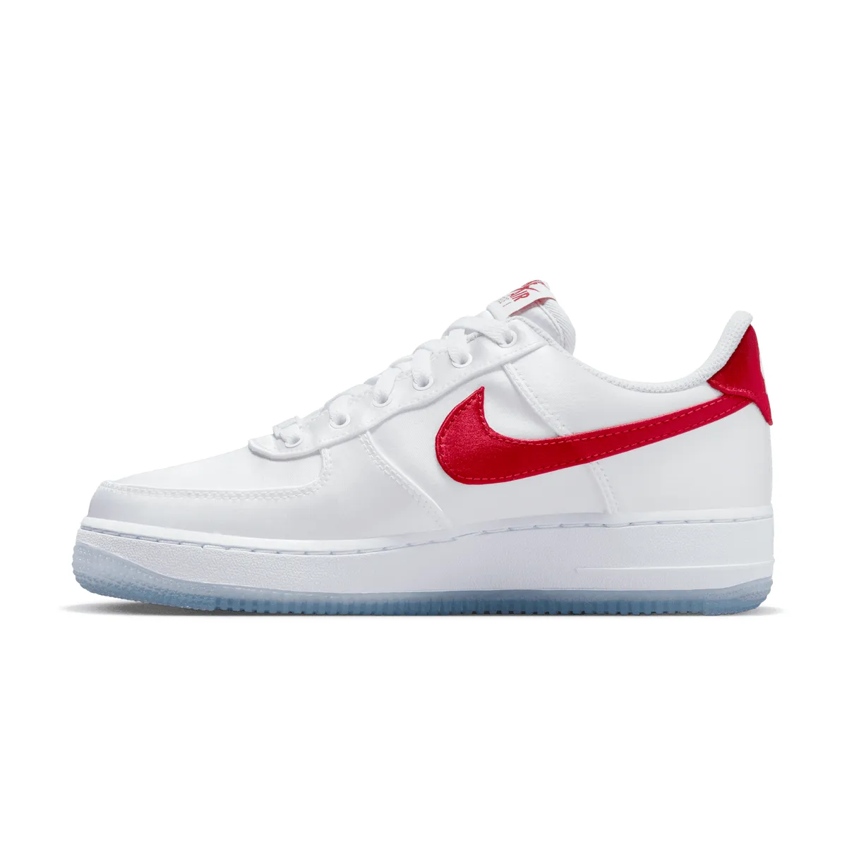 Wmns Air Force 1 07 'Satin White Red'