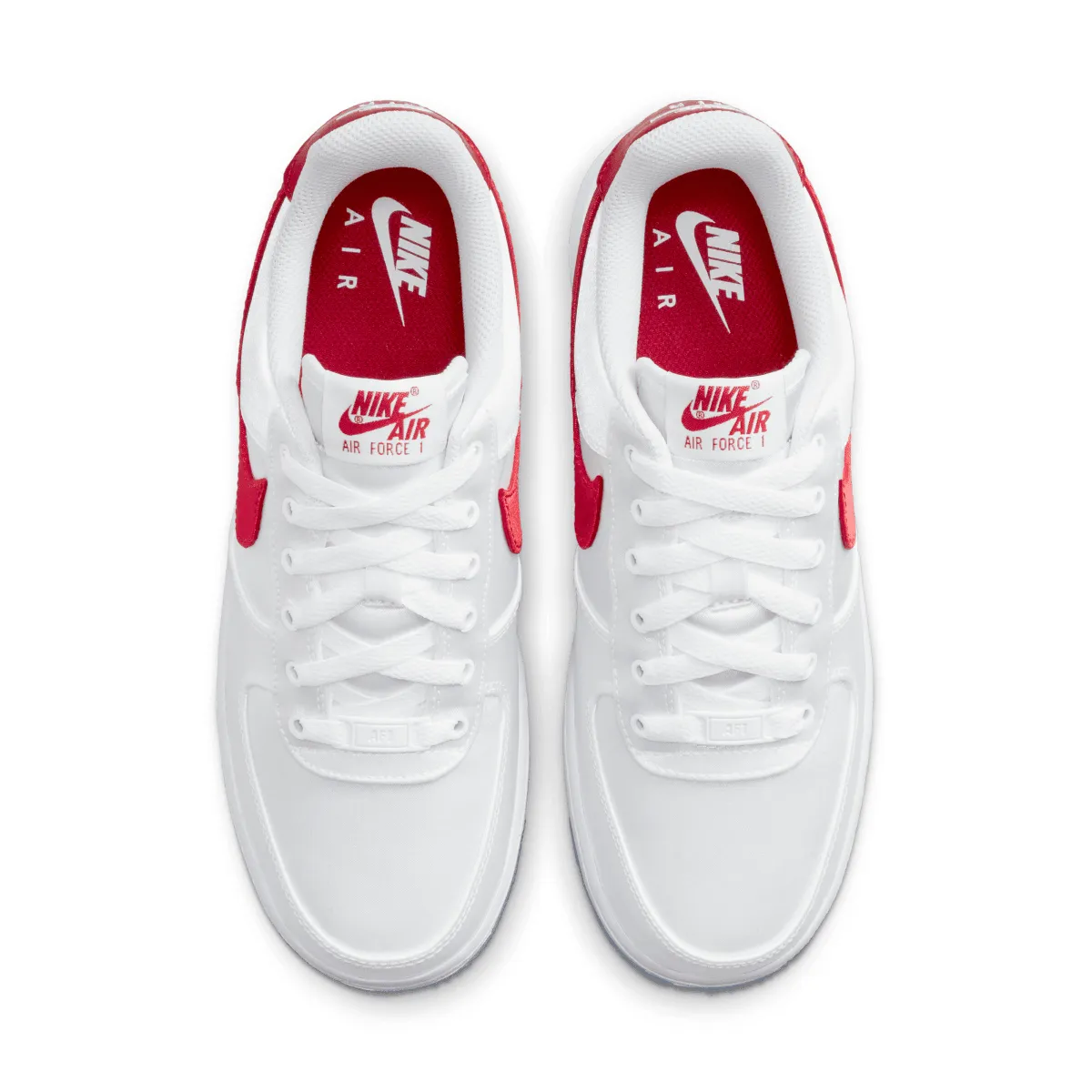 Wmns Air Force 1 07 'Satin White Red'