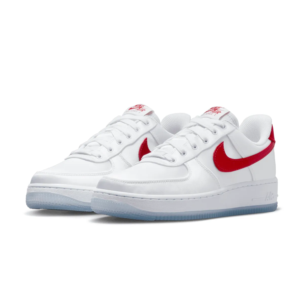 Wmns Air Force 1 07 'Satin White Red'
